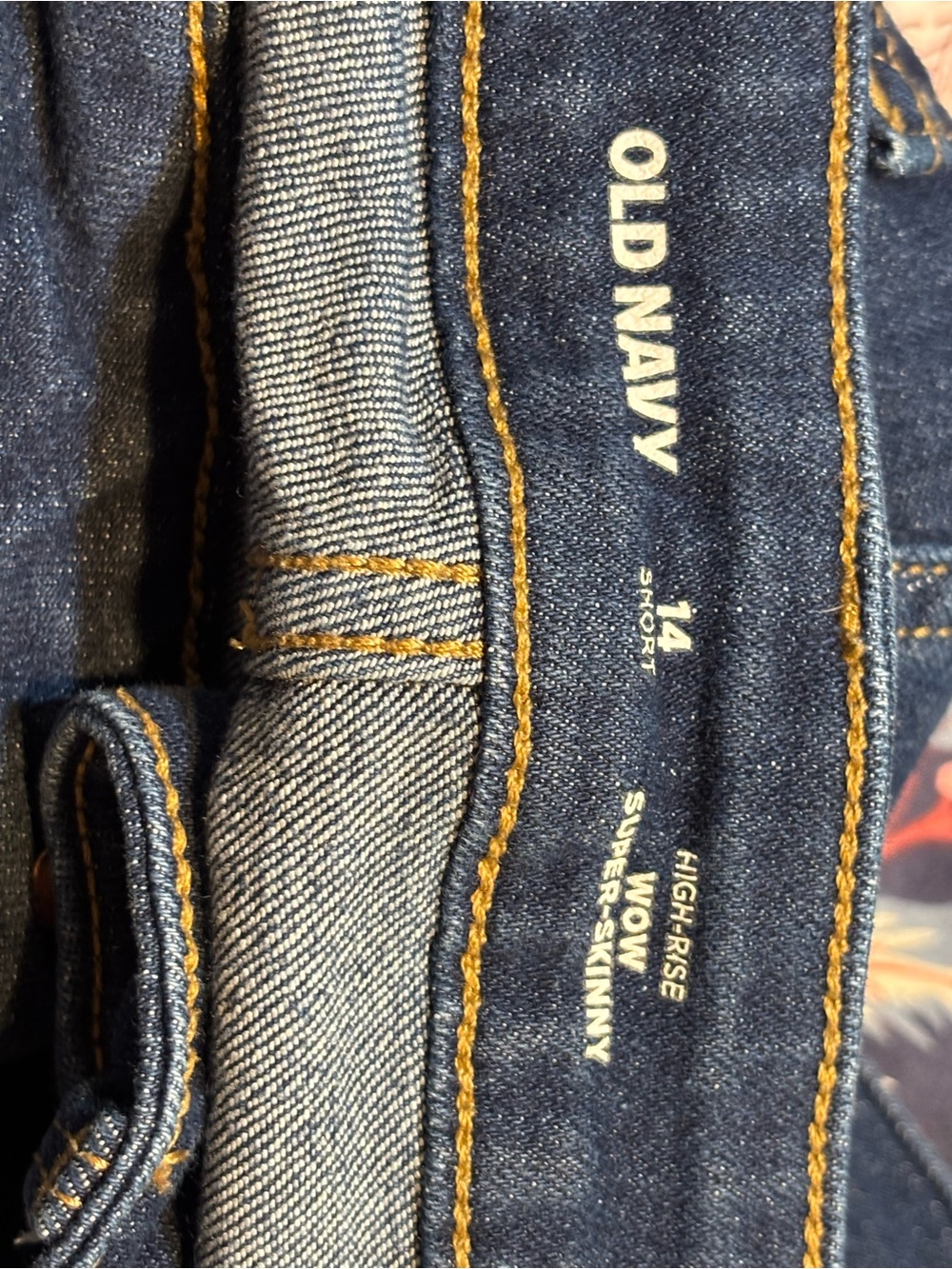 Old Navy Women's High-Rise Super Skinny Jeans - size 14